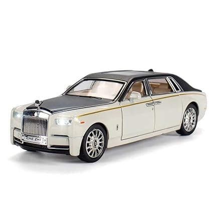 1:24 Rolls Royce Phantom Diecast Scale Model Car multicolors