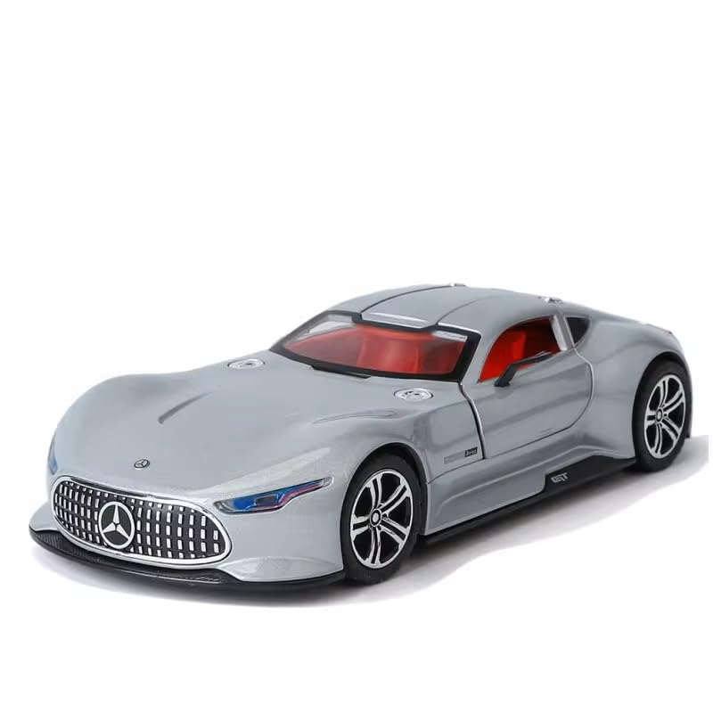 Mercedes Vision AMG GT Future Model Car - Exclusive Metal Pullback Toy