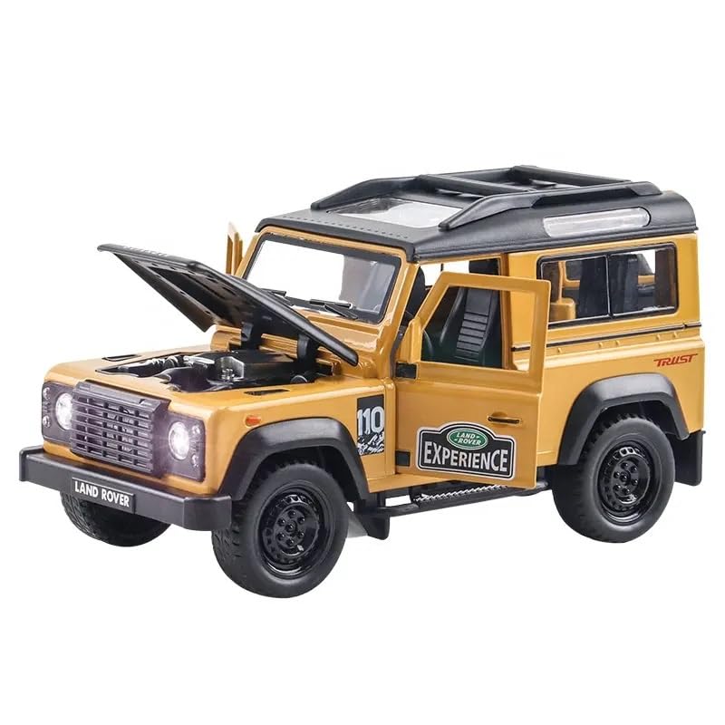 1:32 New Defender 110 Scale Model Car - Exclusive Alloy Metal Multicolor