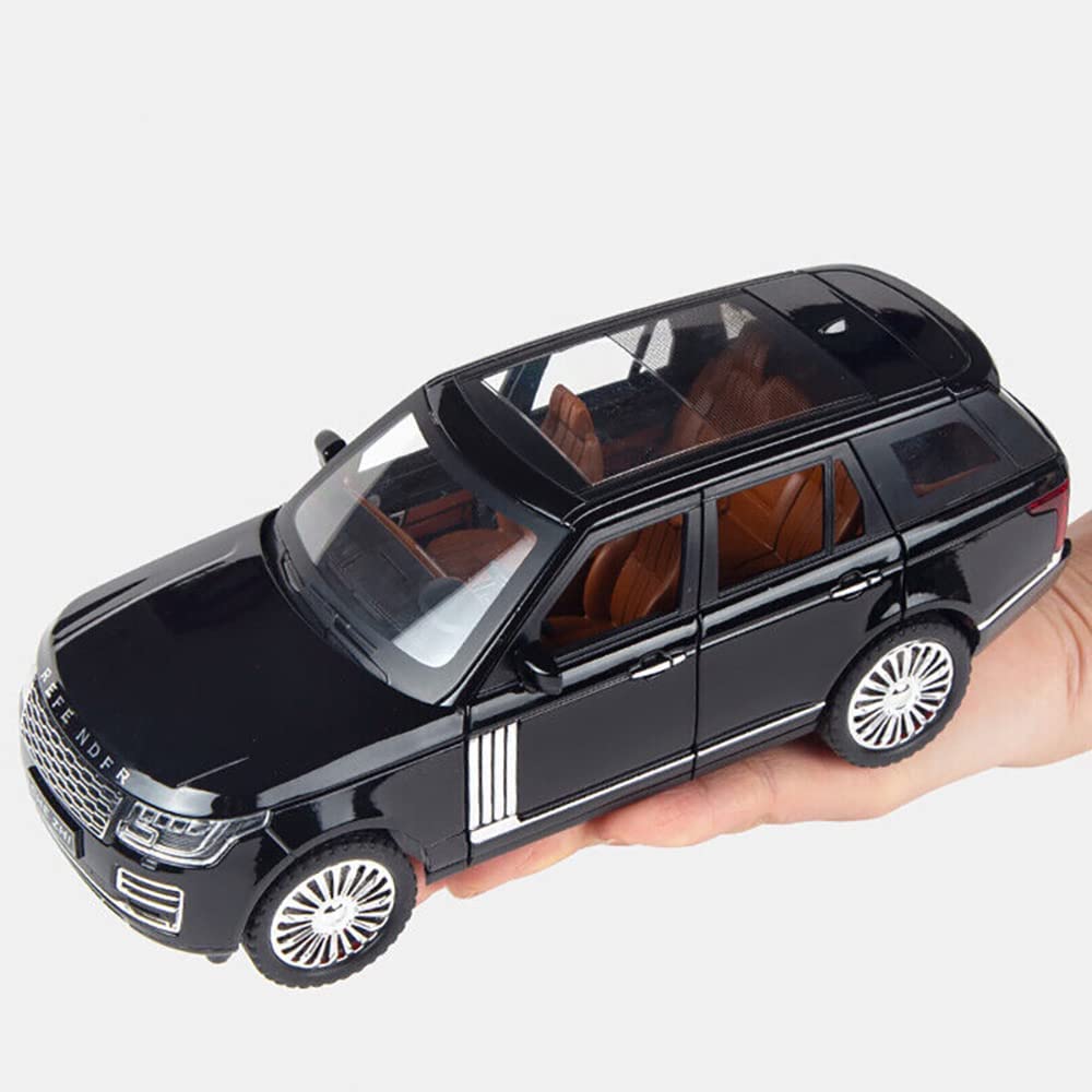 1:24 Range Rover REFENDER Toy Car Metal Pull Back Diecast Car