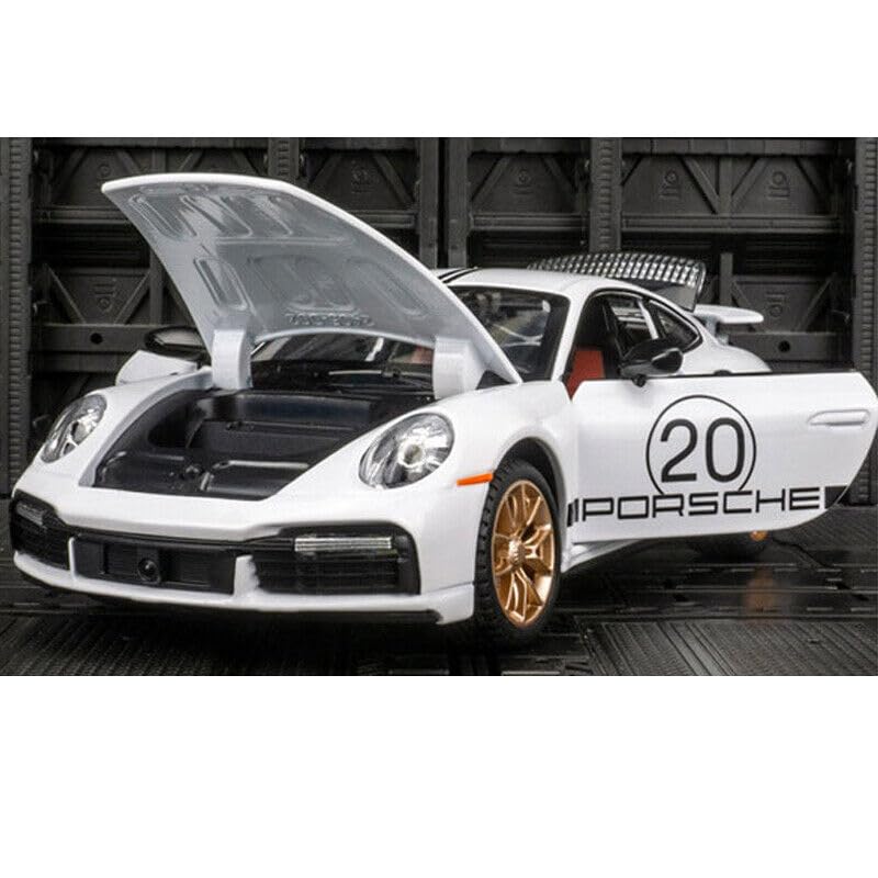 1:32 Porche Turbo 911 Diecast Metal Pullback Toy car Multicolor
