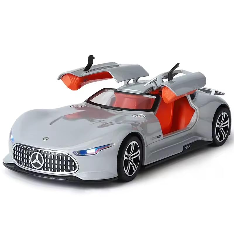 Mercedes Vision AMG GT Future Model Car - Exclusive Metal Pullback Toy