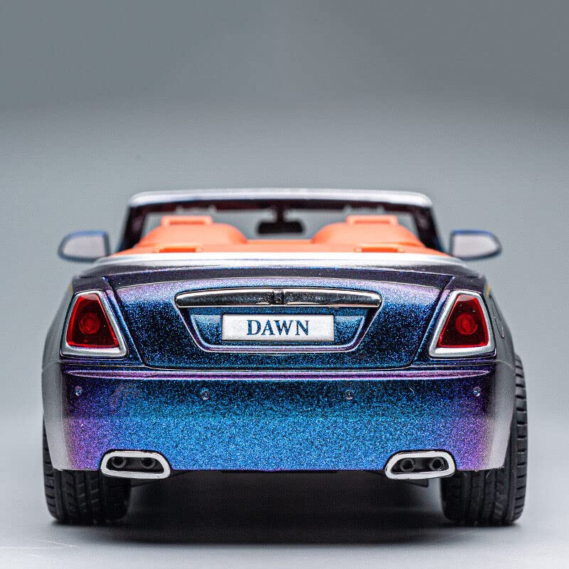 1:24 Big Rolls Royce Dawn Toy Car Metal Pull Back Diecast Car