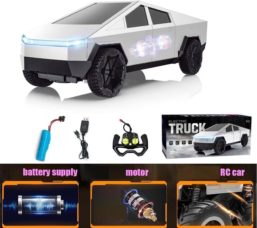 1:14 Scale Cyber Truck Remote Control Car High Speed Racing Car