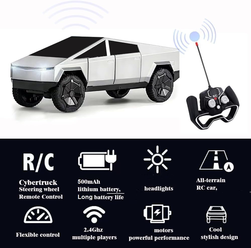 1:14 Scale Cyber Truck Remote Control Car High Speed Racing Car