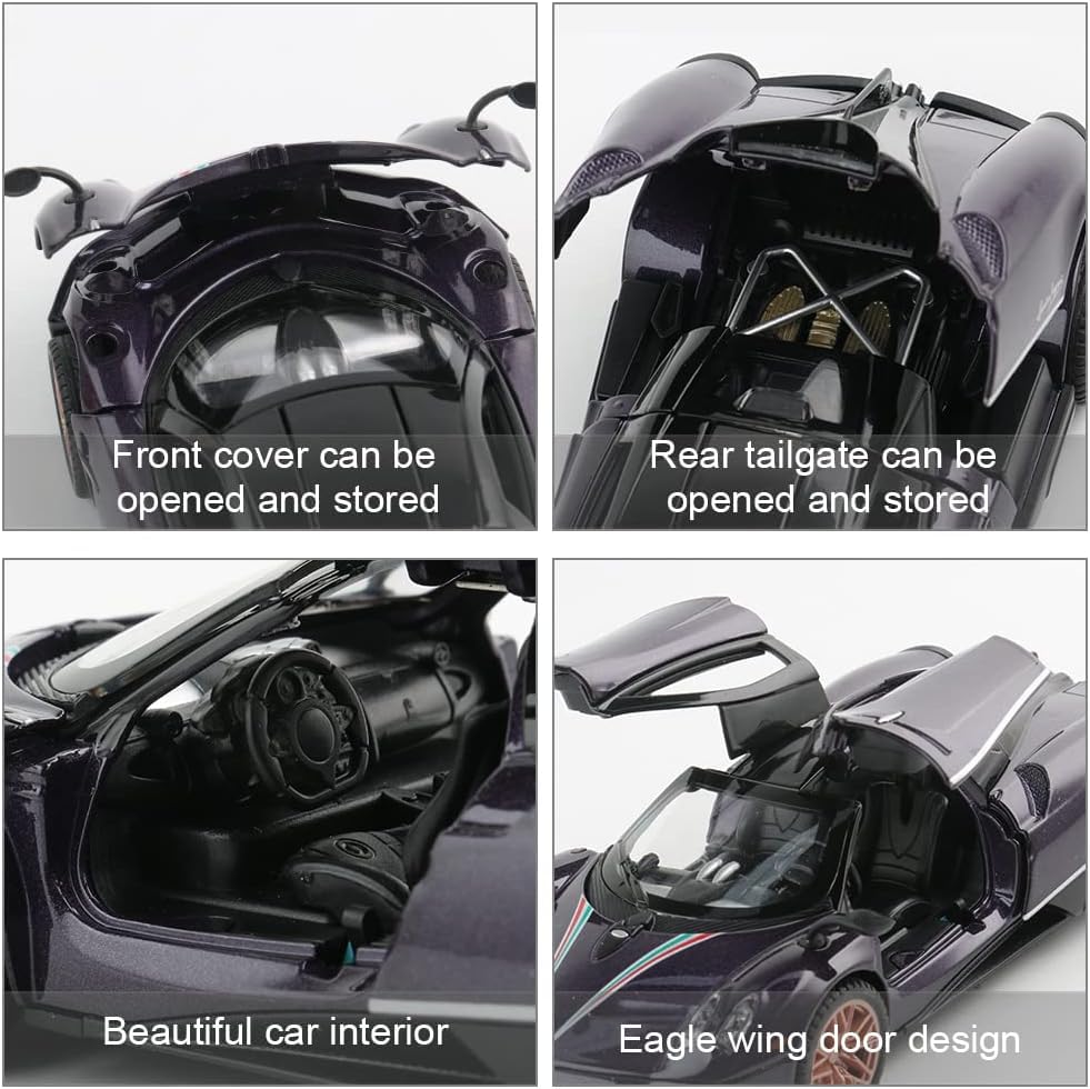 1:24 Pagani Huayra Scale Model Diecast Metal car