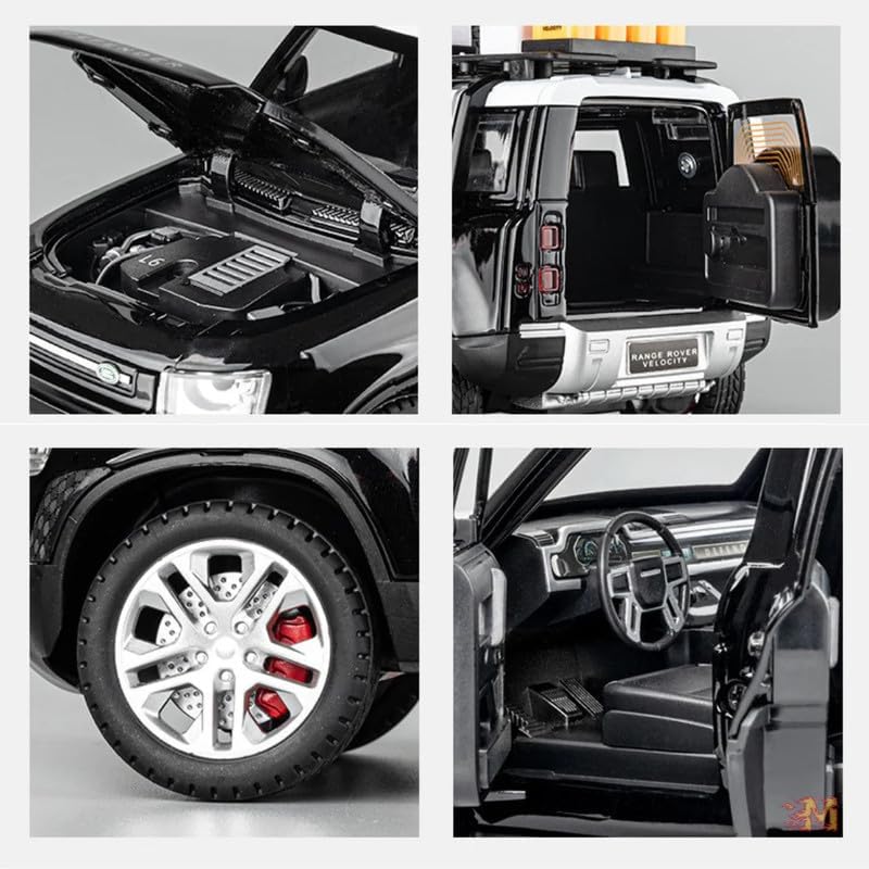 Land Rover Defender 110 Metal Scale Model Die-cast Car collectible