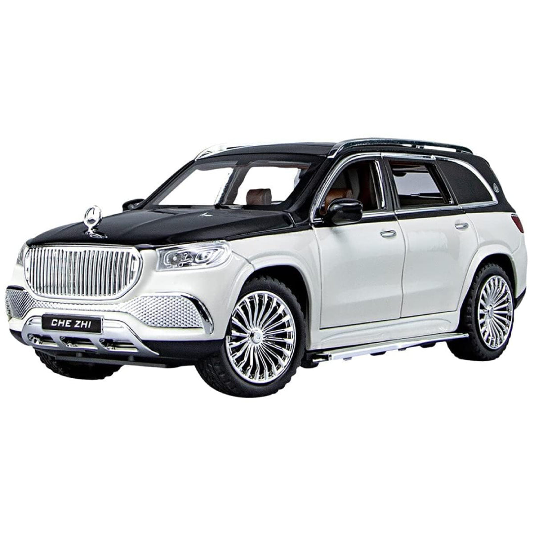 1:24 Big Mercedes Maybach GLS600 Toy Car Metal Pull Back Diecast Car Multicolor