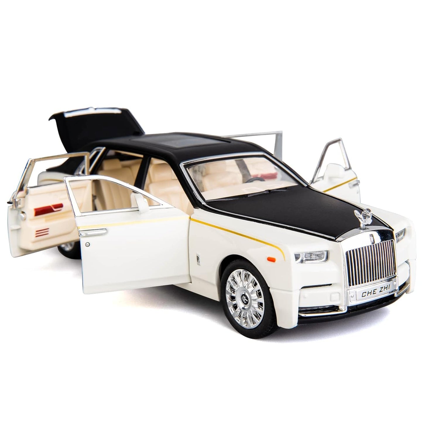 1:24 Rolls Royce Phantom Diecast Scale Model Car multicolors