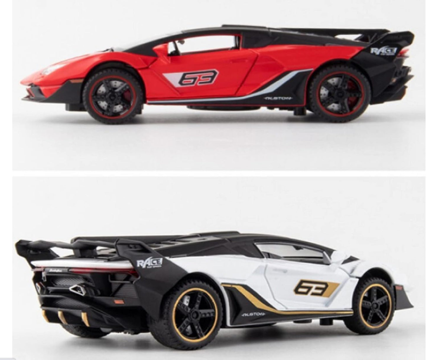 1:32 Lamborghini Squadra Cross metal scale Model Car collectible