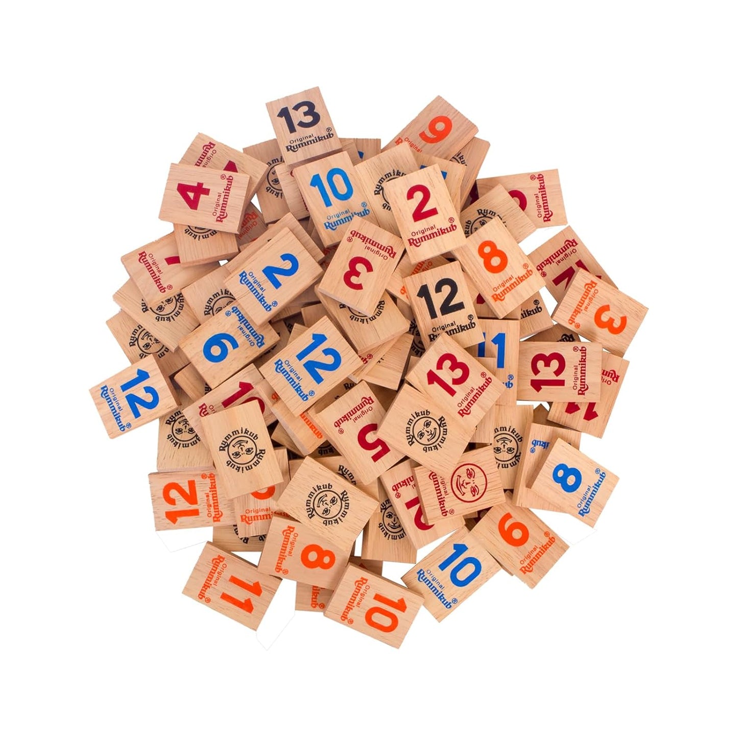 Rummikub Wooden Tiles Word Games Original Strategy Game