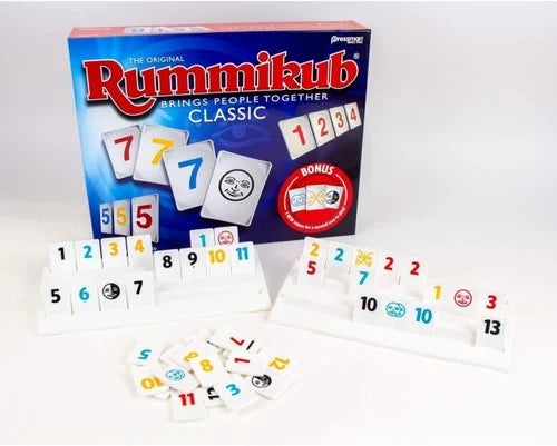 Rummikub Wooden Tiles Word Games Original Strategy Game