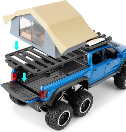 1:24 Ford Raptor F150 Pickup Truck Model Car for collecters