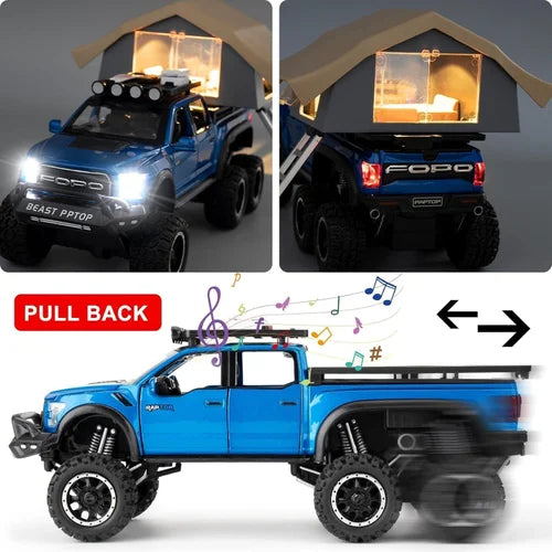1:24 Ford Raptor F150 Pickup Truck Model Car for collecters