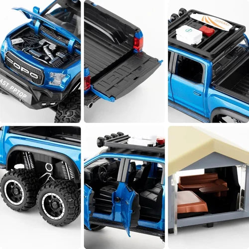 1:24 Ford Raptor F150 Pickup Truck Model Car for collecters