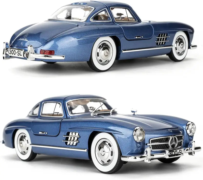 1:24 Mercedees Benz 300 SL Vintage Car Sports Model collectible