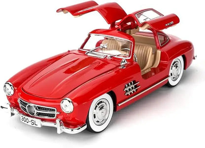 1:24 Mercedees Benz 300 SL Vintage Car Sports Model collectible