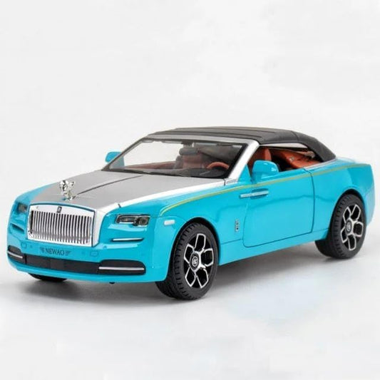 1:24 Big Rolls Royce Dawn Toy Car Metal Pull Back Diecast Car