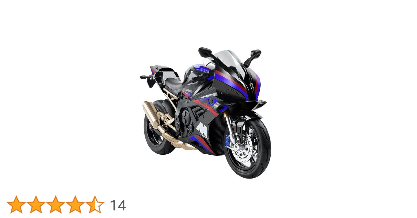 1:12 BMW M1000RR Motorcycle Metal Diecast bike Model for collectors