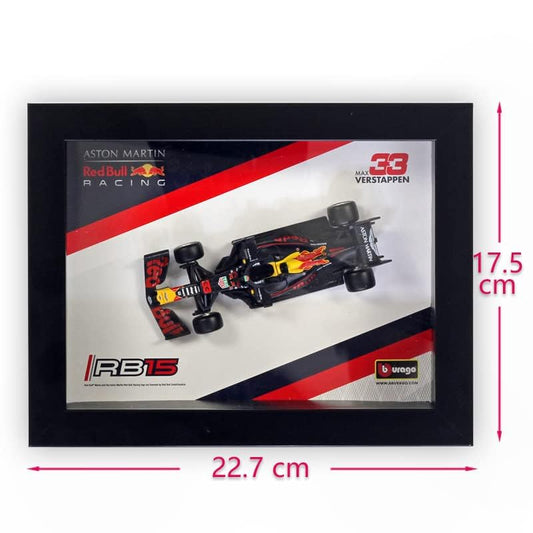 1:43 Scale Model Car Toy, Red Bull RB15 Max Verstappen 2019 N 33 frame car