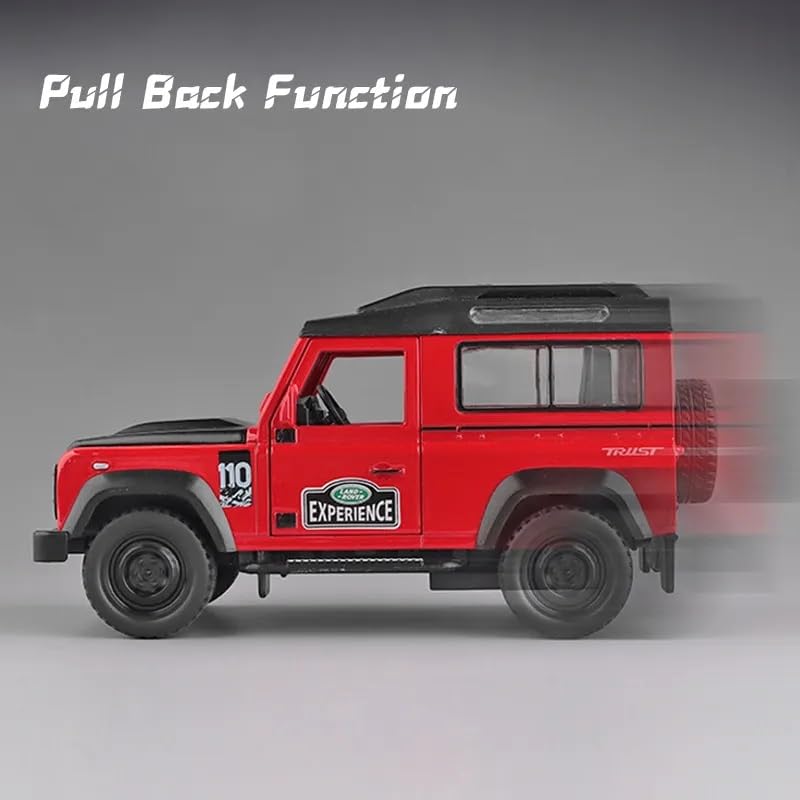 1:32 New Defender 110 Scale Model Car - Exclusive Alloy Metal Multicolor
