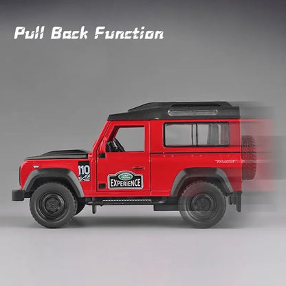 1:32 New Defender 110 Scale Model Car - Exclusive Alloy Metal Multicolor