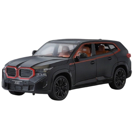 1:24 Big BMW Xm SUV Toy Car Metal Pull Back Diecast Car for collecters