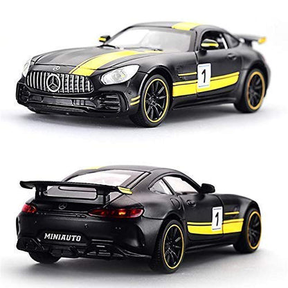 1:32 Mercedes AMG GTR Benz Diecast Metal Pullback Toy car collectible