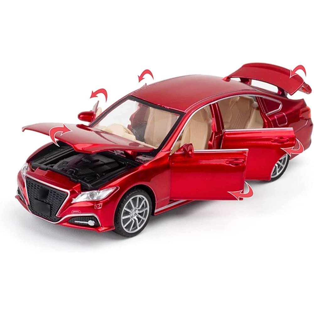 1:32 Crown Diecast Metal Pullback Toy car Multicolor