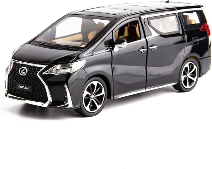 1:24 Lexus Lm300 Alloy Pull Back Metal Collectible Die cast Car