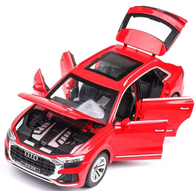 1:32 Audi Q8 Diecast Metal Pullback Toy car collectible