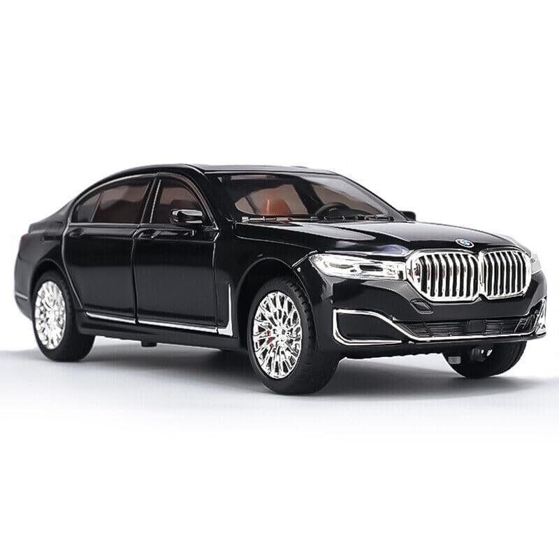 1:24 BMW 7 Series Model Car Sports Car Alloy Metal Pull Back