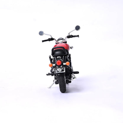 1:15 Original Royal Enfield Classic 350 Motorcycle – Interchangeable Tanks, Moving Handle & Pull Back Action | Realistic Mini Bike Model |