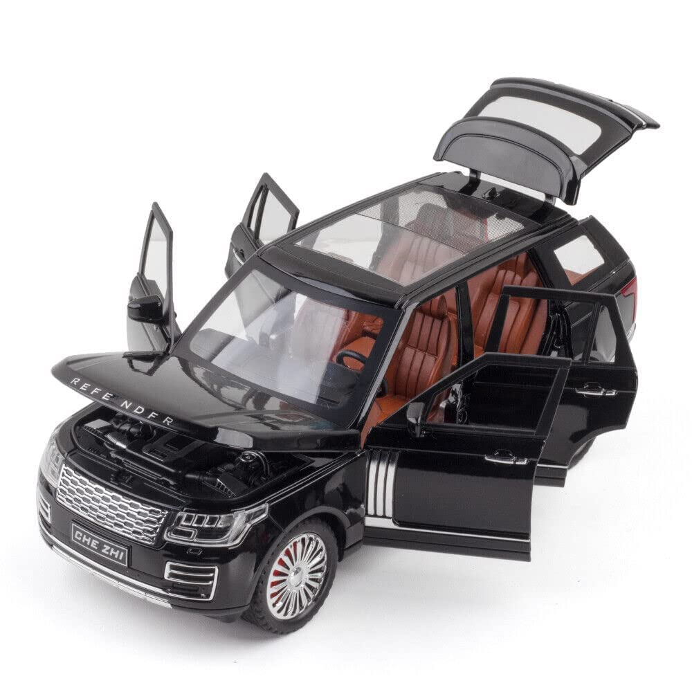 1:24 Range Rover REFENDER Toy Car Metal Pull Back Diecast Car