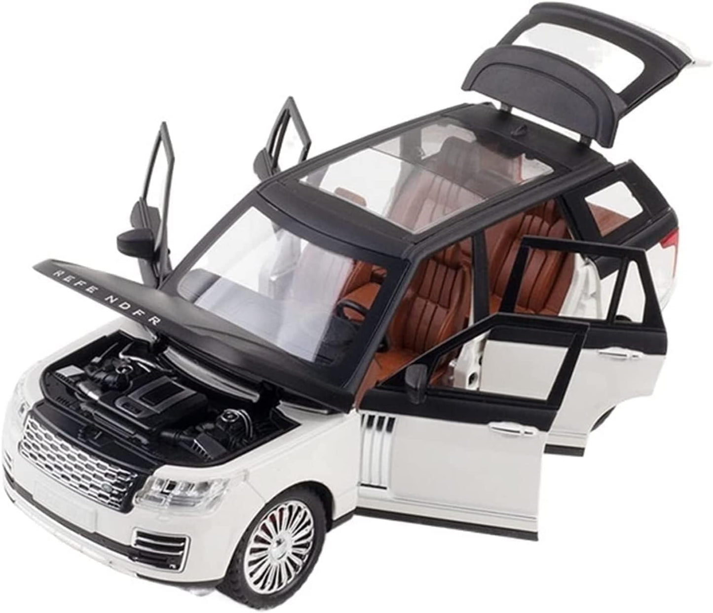1:24 Range Rover REFENDER Toy Car Metal Pull Back Diecast Car