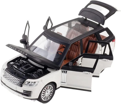 1:24 Range Rover REFENDER Toy Car Metal Pull Back Diecast Car