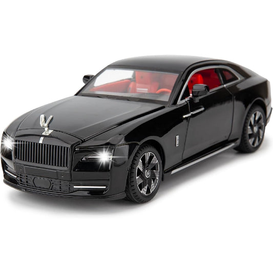 1:24 Big Rolls Royce Spectre Toy Car Metal Pull Back Diecast Car Multicolour