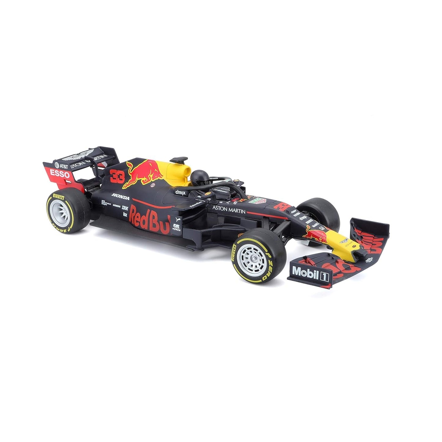 1:43 Scale Model Car Toy, Red Bull RB15 Max Verstappen 2019 N 33 frame car