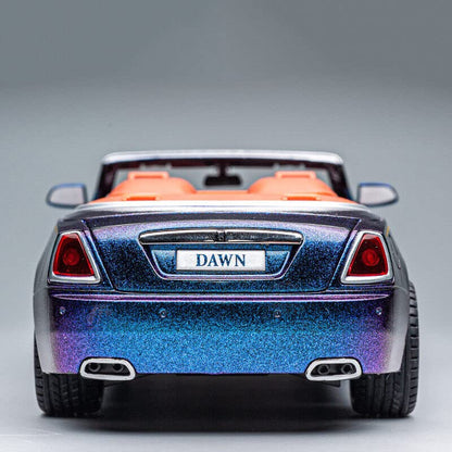 1:24 Big Rolls Royce Dawn Toy Car Metal Pull Back Diecast Car