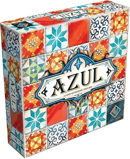 Azul Board Game – Strategy Tile Placement Game for 2-4 Players, Fun, Family, Friends Game