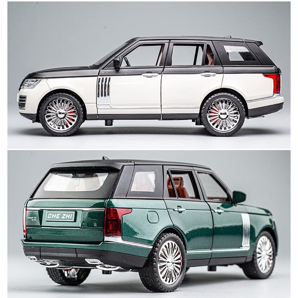 1:24 Range Rover REFENDER Toy Car Metal Pull Back Diecast Car