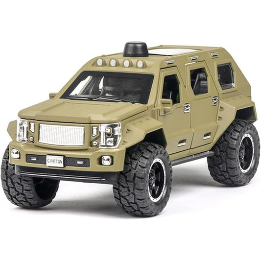 1:24 G-Patton Diecast Metal Pullback Toy car Collectible