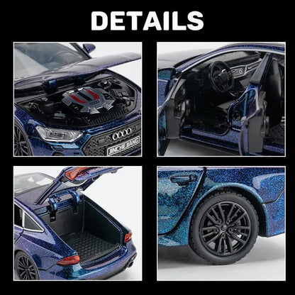 1:32 Audi RS7  Alloy Metal Pull Back Die-cast car collectible