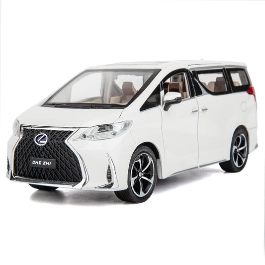 1:24 Lexus Lm300 Alloy Pull Back Metal Collectible Die cast Car