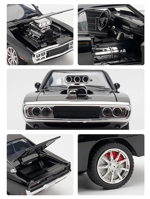 1:32 Scale Dodge Charger Toy Car for Kids, collectible Fast and Furious Die Cast Metal Car
