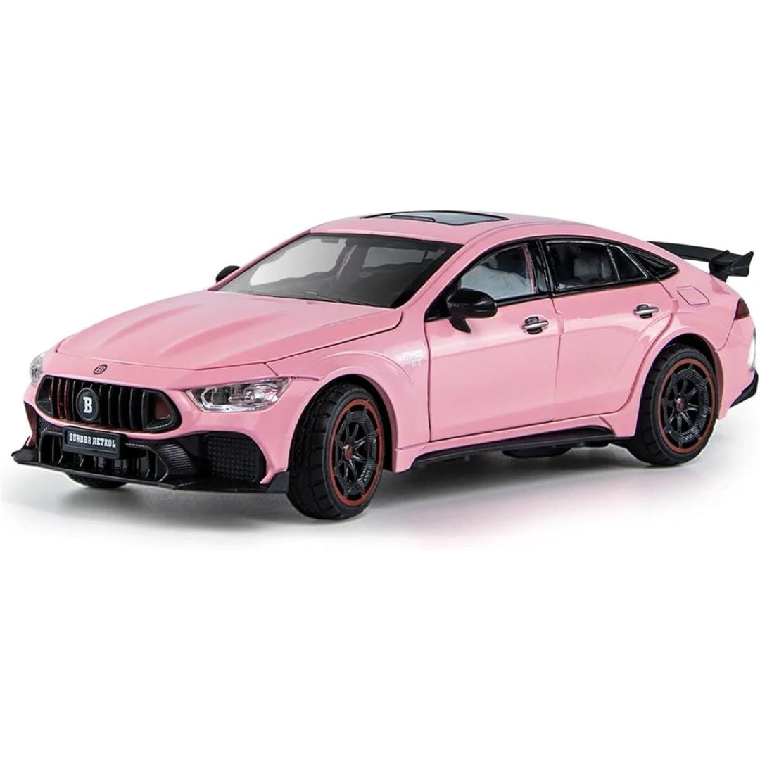 1:24 Mercedes Brabus GT AMG Diecast Car Model Toy Multicolor