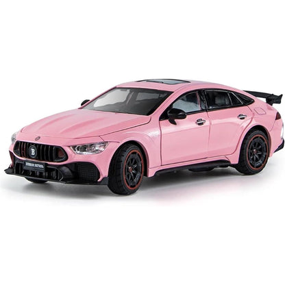 1:24 Mercedes Brabus GT AMG Diecast Car Model Toy Multicolor