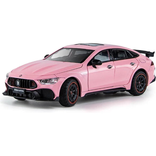 1:24 Mercedes Brabus GT AMG Diecast Car Model Toy Multicolor