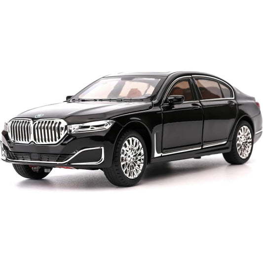 1:24 BMW 7 Series Model Car Sports Car Alloy Metal Pull Back