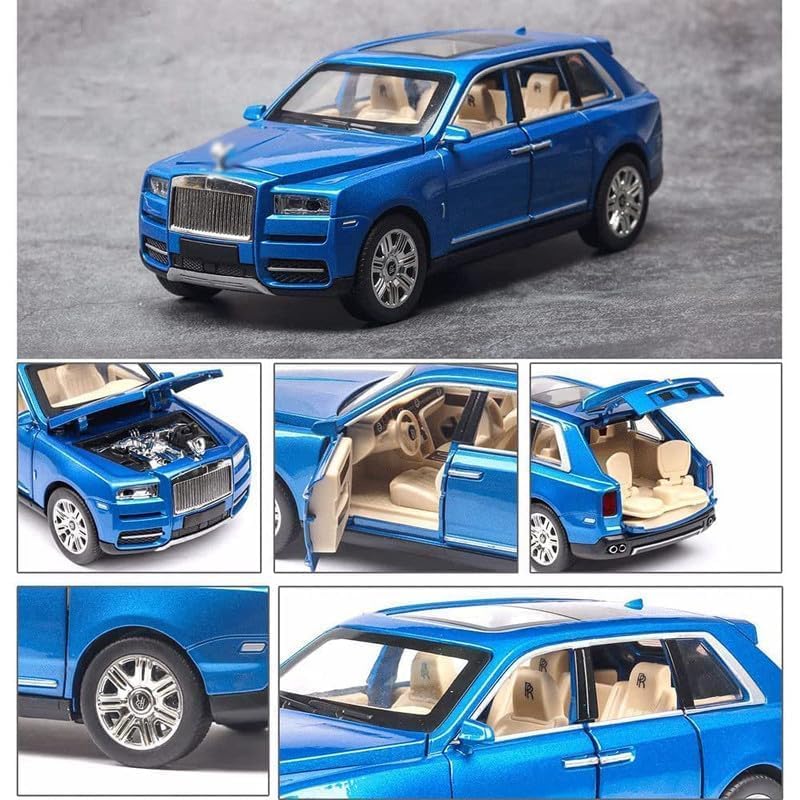 1:24 Rolls Royce Scale Model Car - Exclusive Alloy Metal Multicolour